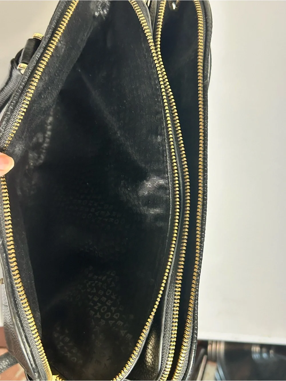 Kate Spade Chester Street Black Pebbled Leather Satchel with Tassel Zip